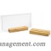Union Rustic Large Bamboo Menu and Place Card Holder UNRT1340